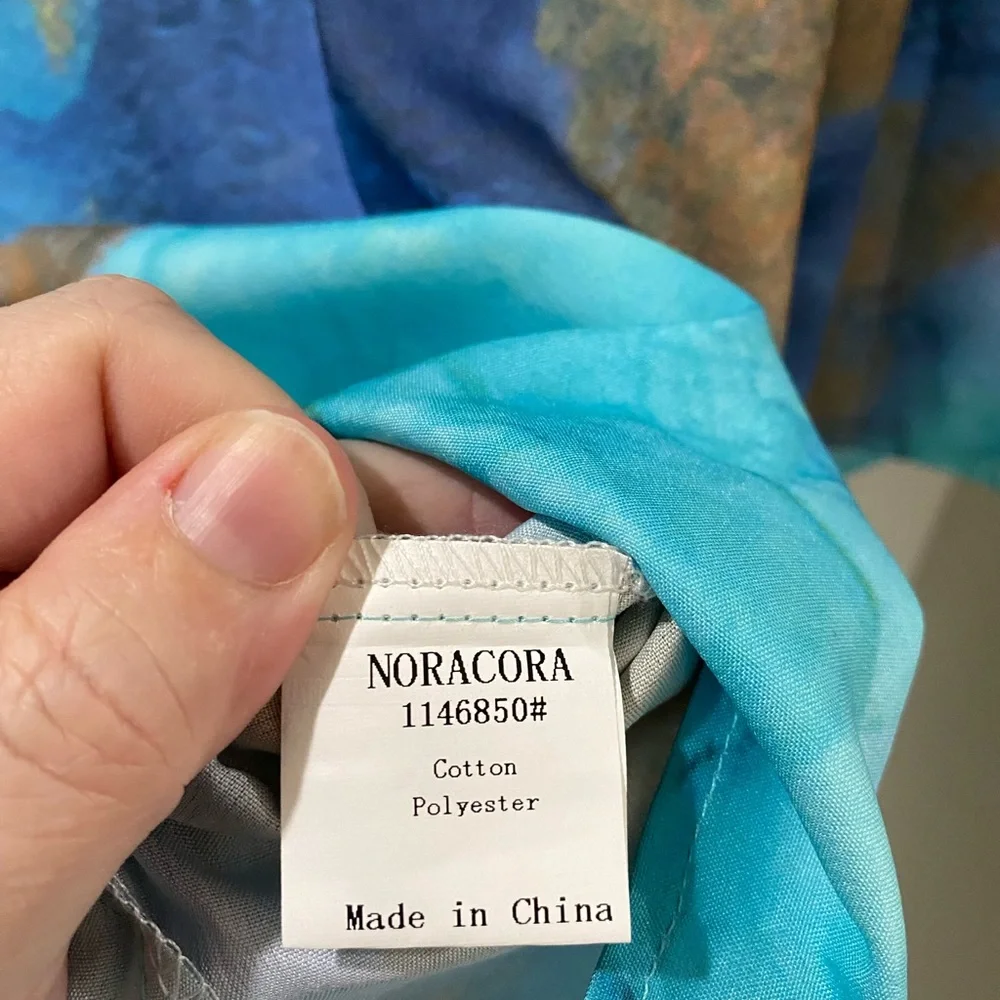 NORACORA 3/4 Length Sleeve Top, NWT, XXL - Picture 8 of 15